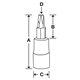 FTX30SE - Nasadka trzpieniowa krótka 3/8" do śrub Torx®, T30