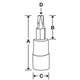 FTXB45E - Nasadka trzpieniowa Heavy-Duty 3/8" do śrub Torx®, T45