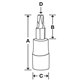 FTXB55E - Nasadka trzpieniowa Heavy-Duty 3/8" do śrub Torx®, T55