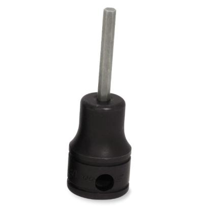 GFA4E - Nasadka trzpieniowa  3/8" czerniona do śrub 6-kątnych calowych, 1/8"