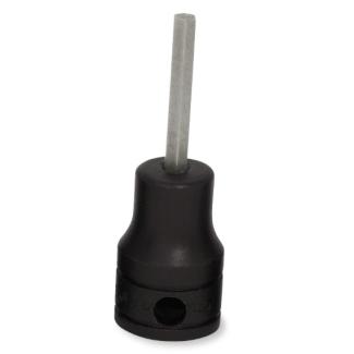 GFA4.5E - Nasadka trzpieniowa  3/8" czerniona do śrub 6-kątnych calowych, 9/64"