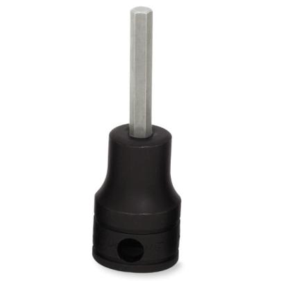 GFA5E - Nasadka trzpieniowa  3/8" czerniona do śrub 6-kątnych calowych, 5/32"