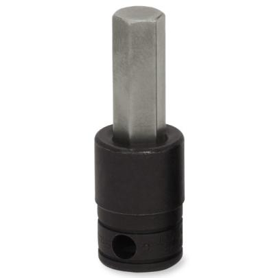 GFA12E - Nasadka trzpieniowa  3/8" czerniona do śrub 6-kątnych calowych, 3/8"