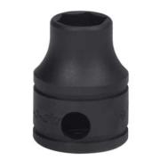 GFS101 - Nasadka czerniona 3/8" 6-kątna, krótka, calowa, 5/16"