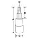 GFTX55E - Nasadka trzpieniowa 3/8" czerniona do śrub Torx®, T55