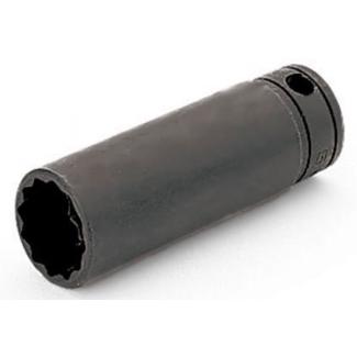 GSF301 - Nasadka czerniona 3/8" 12-kątna, długa, calowa, 15/16"