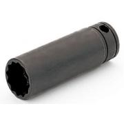GSF301 - Nasadka czerniona 3/8" 12-kątna, długa, calowa, 15/16"