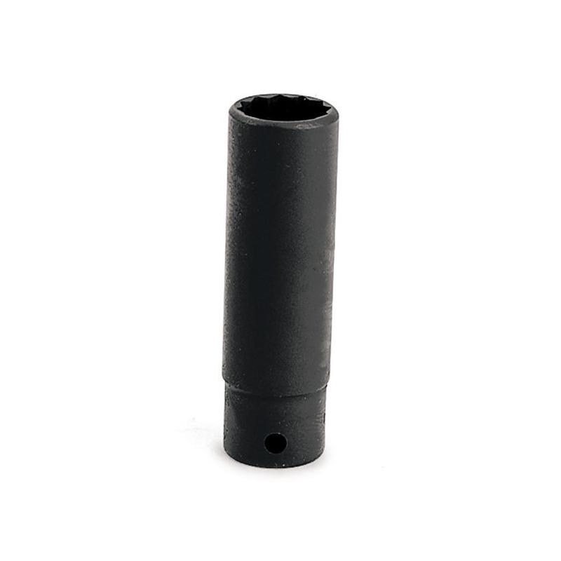 GSTMD10 - Nasadka czerniona 1/4" 12-kątna, długa, calowa, 5/16" GSTMD10 - Nasadka czerniona 1/4" 12-kątna, długa, calowa, 5/16"