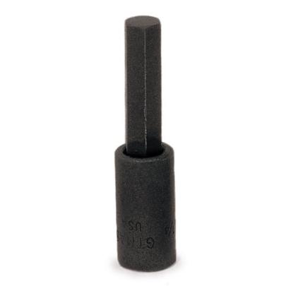GTMA5E - Nasadka trzpieniowa  1/4" czerniona do śrub 6-kątnych calowych, 5/32"