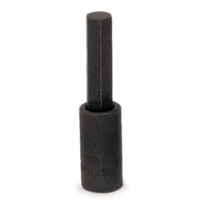 GTMA6E - Nasadka trzpieniowa  1/4" czerniona do śrub 6-kątnych calowych, 3/16"