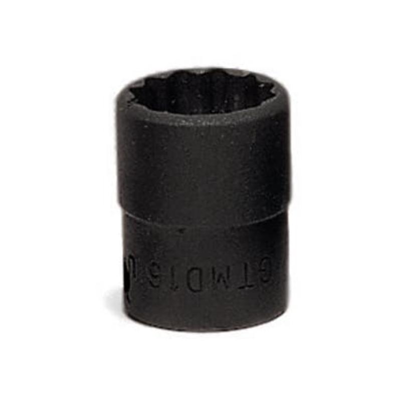 GTMD6 - Nasadka czerniona 1/4" 12-kątna, krótka, calowa, 3/16" GTMD6 - Nasadka czerniona 1/4" 12-kątna, krótka, calowa, 3/16"