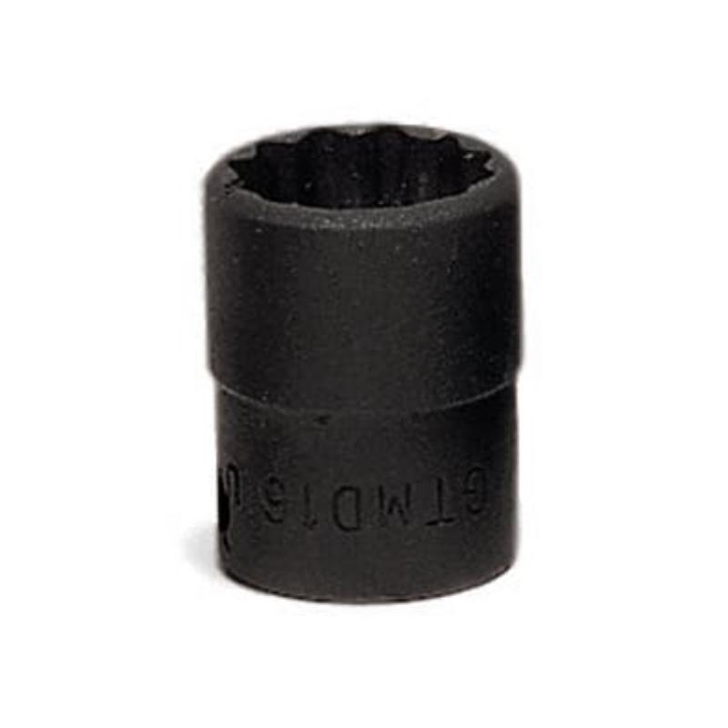 GTMD10 - Nasadka czerniona 1/4" 12-kątna, krótka, calowa, 5/16" GTMD10 - Nasadka czerniona 1/4" 12-kątna, krótka, calowa, 5/16"