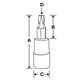 GTTX25E - Nasadka trzpieniowa 1/4" czerniona do śrub Torx®, T25