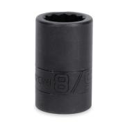 IMD160A - Nasadka udarowa 1/2" 12-kątna, krótka, calowa, 1/2"