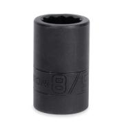 IMD180A - Nasadka udarowa 1/2" 12-kątna, krótka, calowa, 9/16"