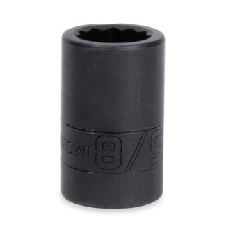 IMD360 - Nasadka udarowa 1/2" 12-kątna, krótka, calowa, 1'1/8"