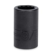 IMD400 - Nasadka udarowa 1/2" 12-kątna, krótka, calowa, 1'1/4"