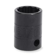 IMDF140A - Nasadka udarowa 3/8" 12-kątna, krótka, calowa, 7/16"