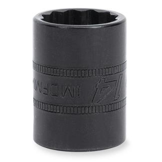 IMDFM17 - Nasadka udarowa 3/8" 12-kątna, krótka, metryczna, 17 mm