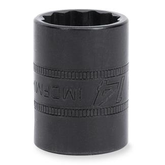 IMDFM22 - Nasadka udarowa 3/8" 12-kątna, krótka, metryczna, 22 mm