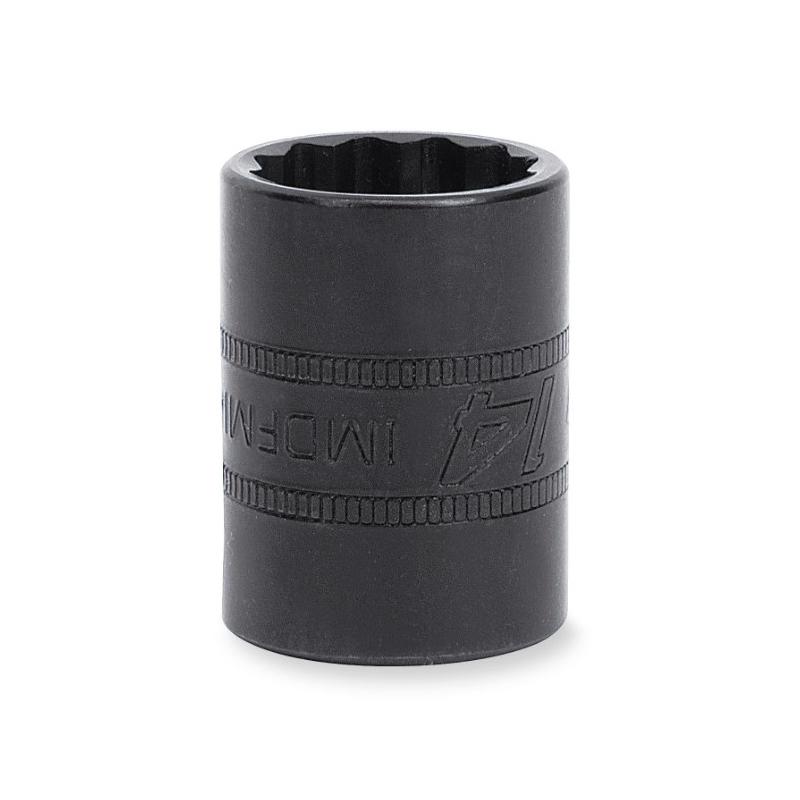 IMDFM22 - Nasadka udarowa 3/8" 12-kątna, krótka, metryczna, 22 mm