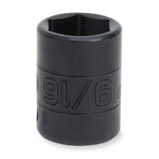 IMF100A - Nasadka udarowa 3/8" 6-kątna, krótka, calowa, 5/16"