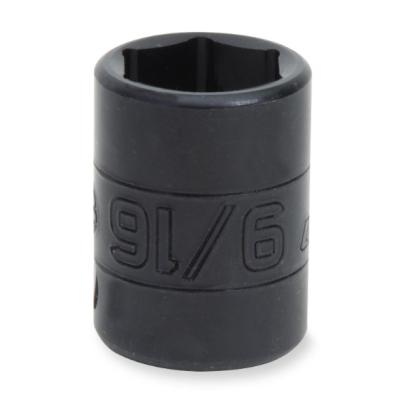 IMF100A - Nasadka udarowa 3/8" 6-kątna, krótka, calowa, 5/16"