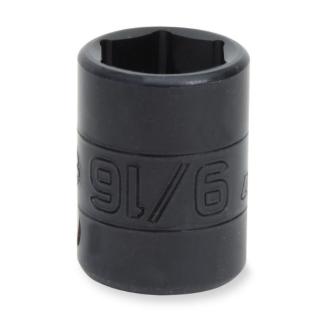 IMF160 - Nasadka udarowa 3/8" 6-kątna, krótka, calowa, 1/2"