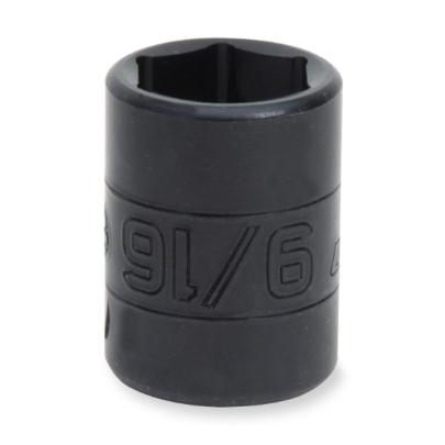 IMF180 - Nasadka udarowa 3/8" 6-kątna, krótka, calowa, 9/16"