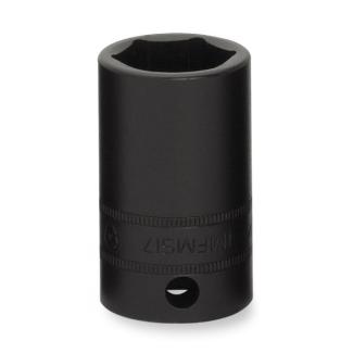 IMFMS17 - Nasadka udarowa 3/8" 6-kątna, Semi-Deep, metryczna, 17 mm