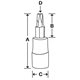 K1820A - Nasadka trzpieniowa długa 1/2" do śrub Torx®, T70