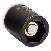 MGM12C - Nasadka magnetyczna 1/4" 6-kątna, krótka, calowa, 3/8"
