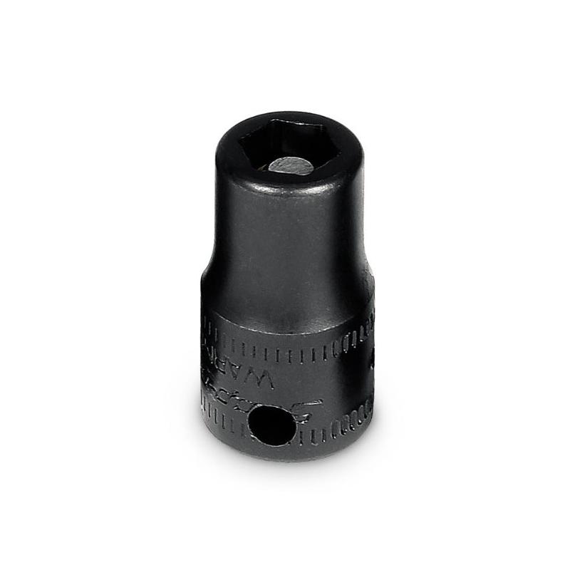 MGMM6 - Nasadka magnetyczna 1/4" 6-kątna, krótka, metryczna, 6 mm