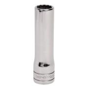 S121A - Nasadka 1/2" 12-kątna, długa, calowa, 3/8"