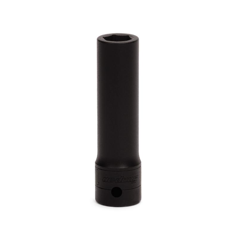 SIM160A - Nasadka udarowa 1/2" 6-kątna, długa, calowa, 1/2" SIM160A - Nasadka udarowa 1/2" 6-kątna, długa, calowa, 1/2"