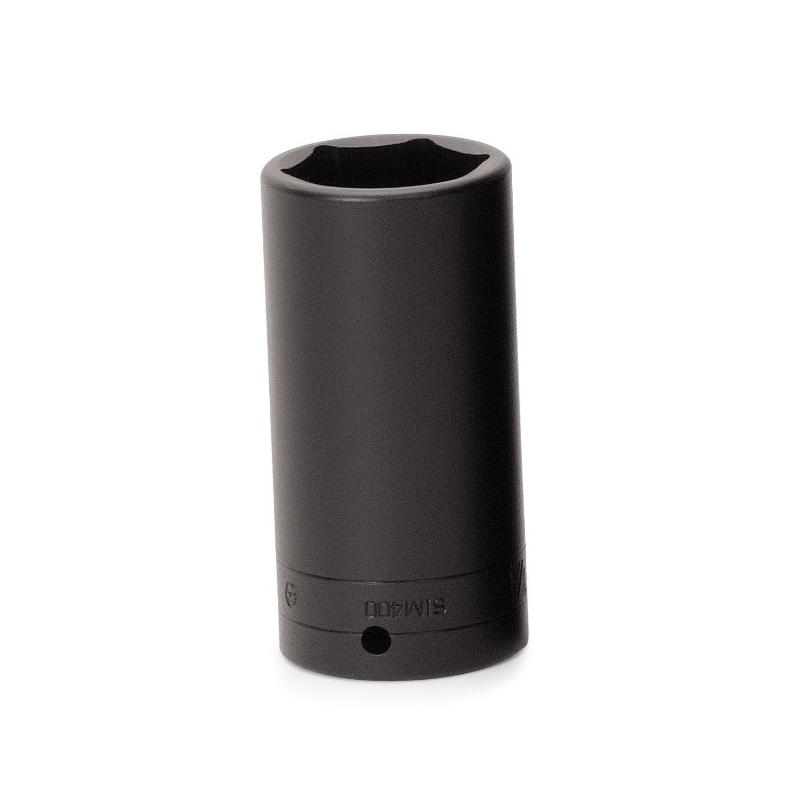 SIM400 - Nasadka udarowa 1/2" 6-kątna, długa, calowa, 1'1/4"