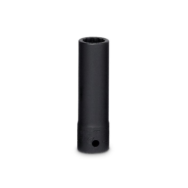 SIMD180A - Nasadka udarowa 1/2" 12-kątna, długa, calowa, 9/16" SIMD180A - Nasadka udarowa 1/2" 12-kątna, długa, calowa, 9/16"