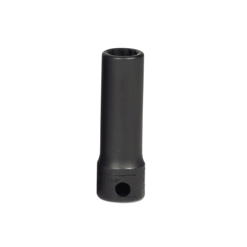 SIMDF120A - Nasadka udarowa 3/8" 12-kątna, długa, calowa, 3/8" SIMDF120A - Nasadka udarowa 3/8" 12-kątna, długa, calowa, 3/8"