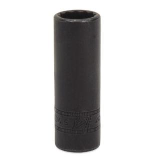 SIMDFM14 - Nasadka udarowa 3/8" 12-kątna, długa, metryczna, 14 mm