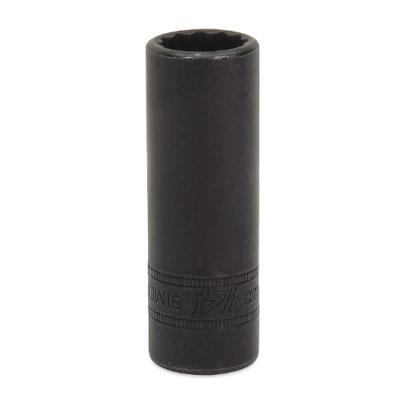 SIMDFM16 - Nasadka udarowa 3/8" 12-kątna, długa, metryczna, 16 mm