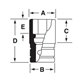 SIMDFM18 - Nasadka udarowa 3/8" 12-kątna, długa, metryczna, 18 mm