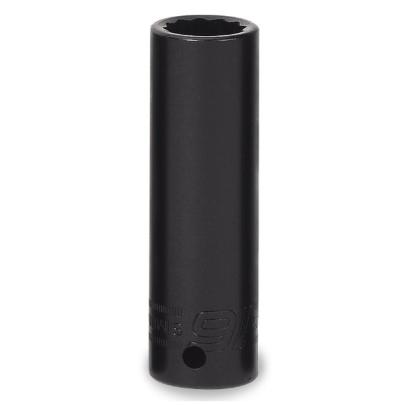 SIMDM160 - Nasadka udarowa 1/2" 12-kątna, długa, metryczna, 16 mm