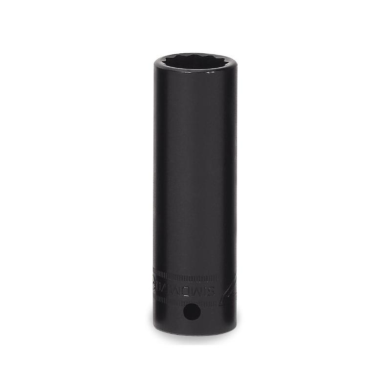 SIMDM170 - Nasadka udarowa 1/2" 12-kątna, długa, metryczna, 17 mm SIMDM170 - Nasadka udarowa 1/2" 12-kątna, długa, metryczna, 17 mm
