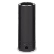 SIMDM220 - Nasadka udarowa 1/2" 12-kątna, długa, metryczna, 22 mm