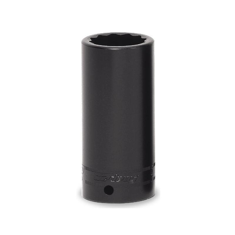 SIMDM330 - Nasadka udarowa 1/2" 12-kątna, długa, metryczna, 33 mm