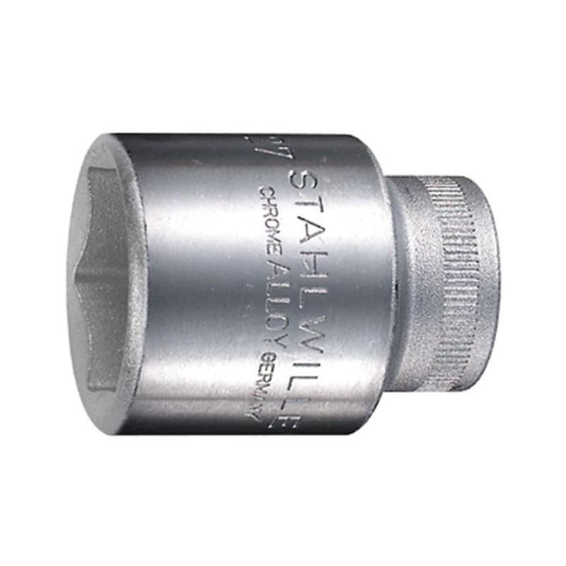 ➤ STAHLWILLE - 52 27 - Nasadka 1/2" 6-kątna, krótka, metryczna, 27 mm  - 3030027 ✔