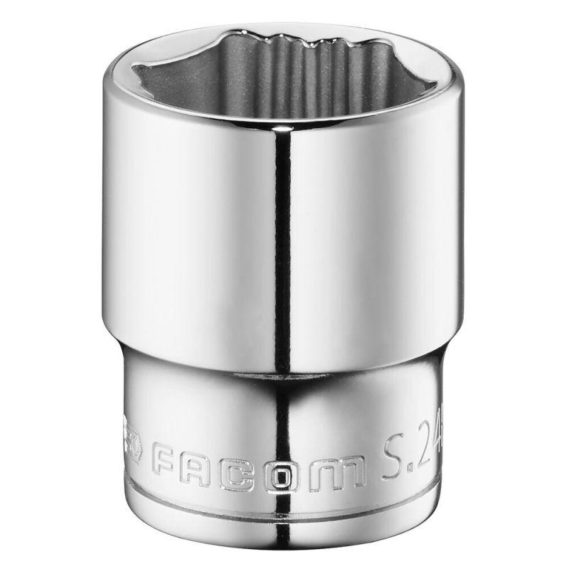 S.24GRP - Nasadka 1/2" do zaokrąglonych śrub 6-kątnych OGV® GRIP, 24 mm