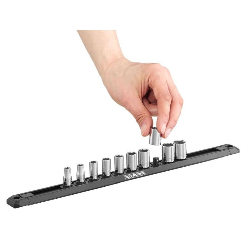 R.40EGRPPB - 1/4" socket set for OGV® GRIP rounded hex screws, 5.5 - 14 mm (10 pcs.)