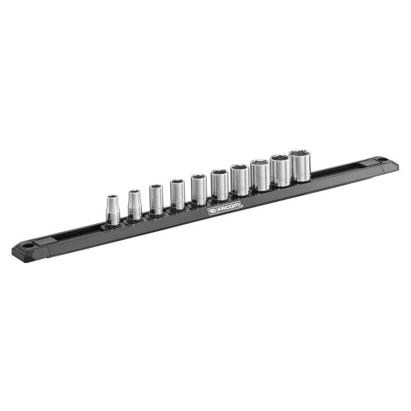 R.40EGRPPB - 1/4" socket set for OGV® GRIP rounded hex screws, 5.5 - 14 mm (10 pcs.)