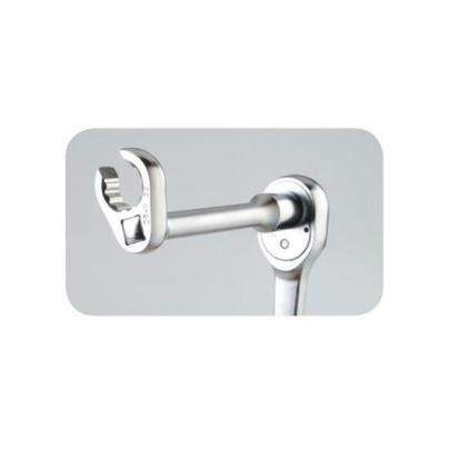 1031-24R - Klucz pazurowy 3/8" 12-kątny, oczkowo-otwarty boczny, 24 mm